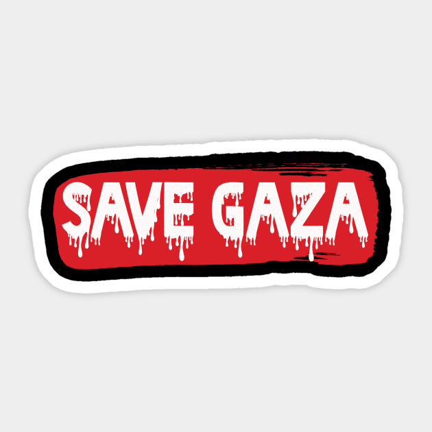 SAVE GAZA Sticker by IKAT